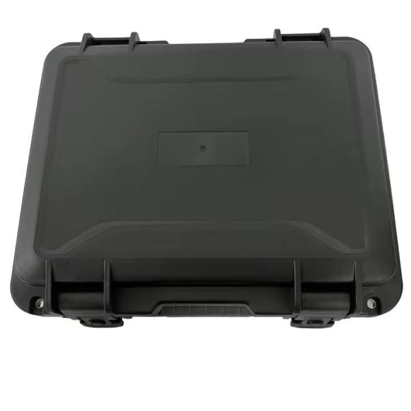 Boîte à outils multi noire boîte de rangement personnalisée IP67 étanche boîte à outils en plastique dur OEM support pour les jeux