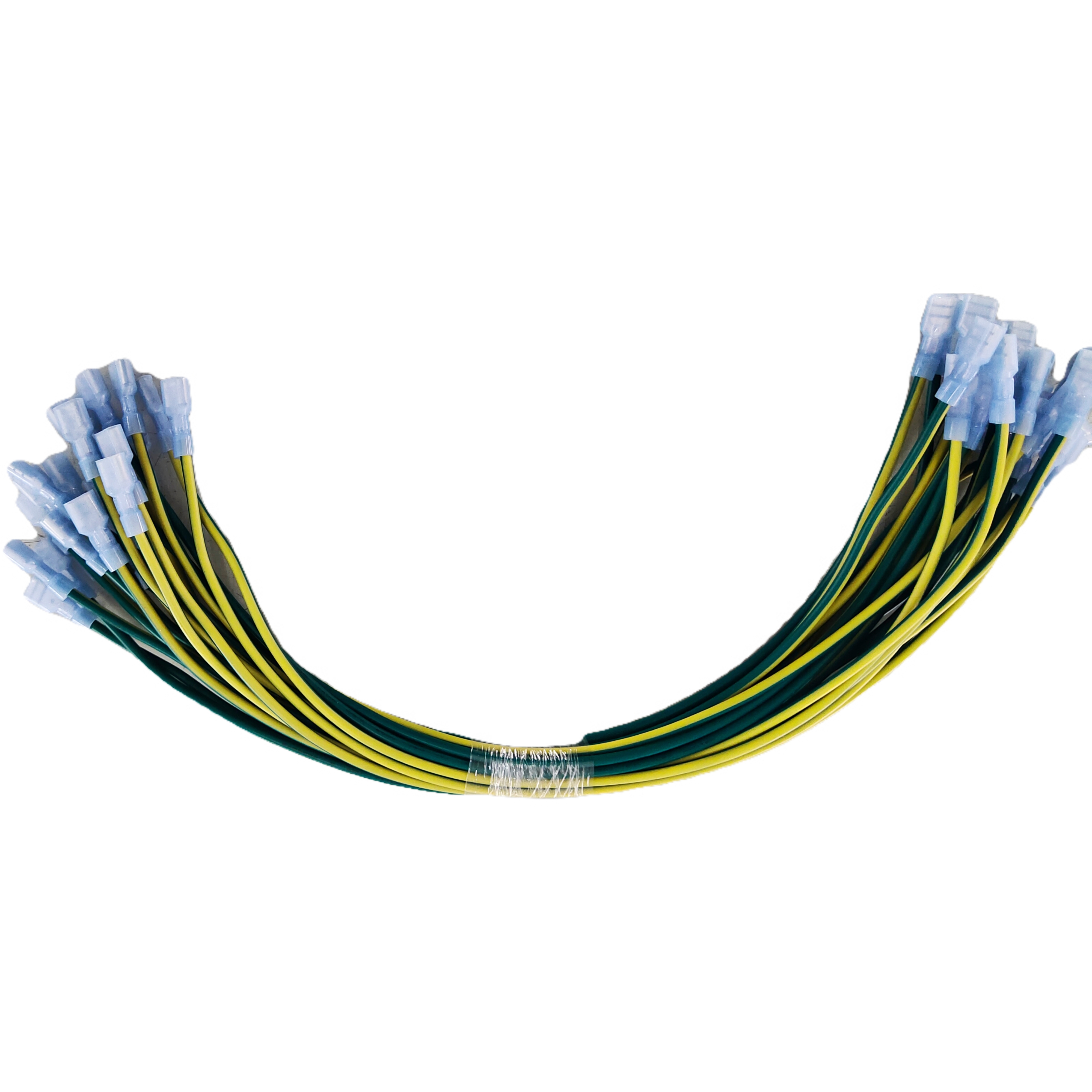 IP68 собрания монтажной схемы робота 2P*20AWG желтые и зеленые делают водостойким