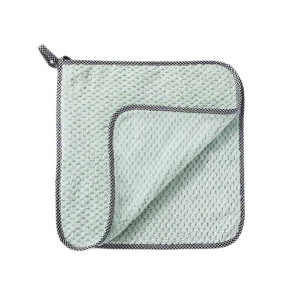 Multi-functional Microfiber Cleaning Towel 25x25cm Stainless Steel PP