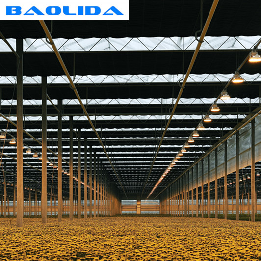 Система светомаскировки парника автоматизировала светлый цвет лишения белый или черный