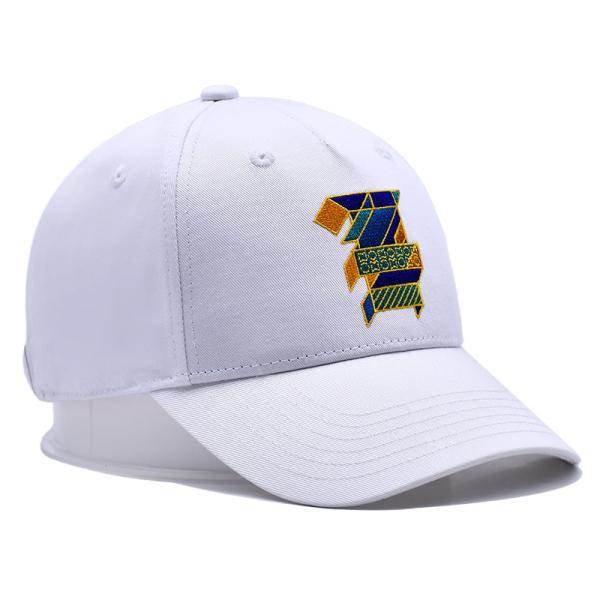 Structured Five-Panel Baseball Cap With Embroidered Logo Branding