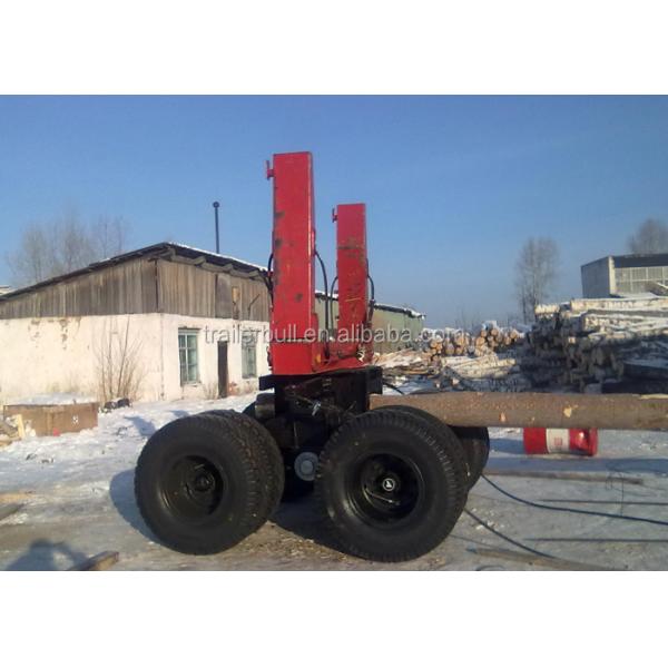 Автомобильный трактор с двумя крючками переоборудованный прицеп для транспортировки древесины в Африке и России