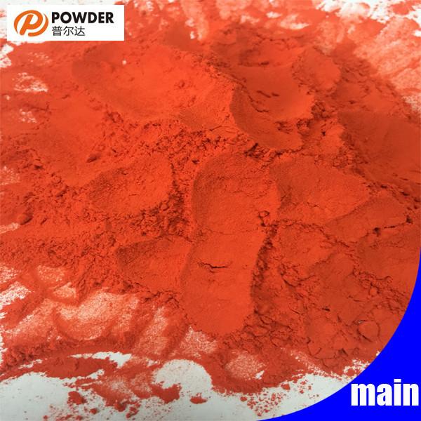 Crocodile Skin Powder Coating Chemical Resistance Orange Good Color Stability