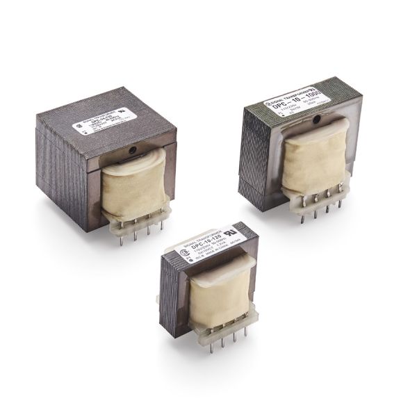 Printed Circuit Mount Triple Output Transformer Bel Fuse DMPC Y 15 with 10 VA