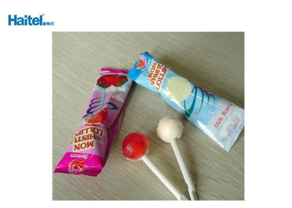 Liegend Lollipop Wrapping Machine , Self Feeding Horizontal Flow Wrap Machine