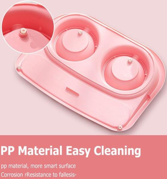 dog bowl plastic feeder pet cat food collapsible dog bowl silicone foldable dog food bowl portable travel pet water bowl