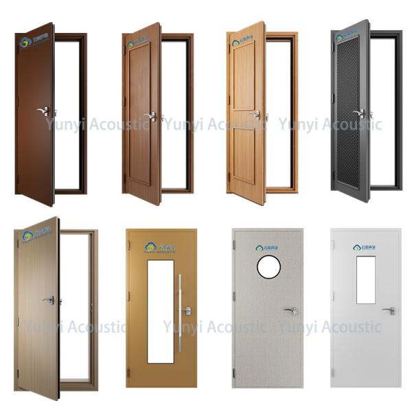 Noise Isolation Door  Soundproof Door For Studio STC 50dB Acoustic Door  For Home Theater Cinema Master Room Hotel Rooms