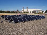 Le panneau solaire solaire de picovolte de structure encadre le rail en aluminium solaire de bâti de panneau solaire de bâti moulu