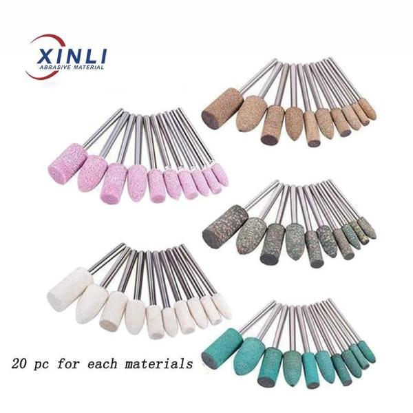 Aluminum Oxide Cylindrical Grinding Head Abrasive For Rust Removal