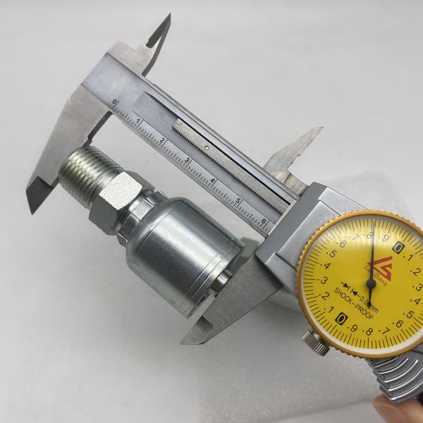 Carbon Steel One Piece Hac Hydraulic Air Compressor Flexible Hose Fittings