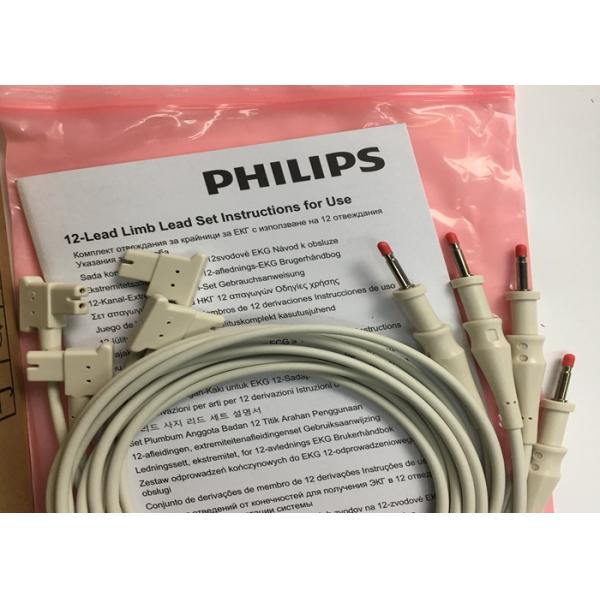 1M 12 Свинцовые ЭКГ конечности Свинцовые 989803151711 Для PHLIP TC30 TC50 TC70 Монитор пациента