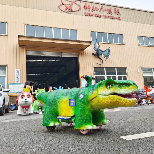 Tyrannosaurus Rex Diseño Dinosaurio Electricidad paseo en juguete para centros comerciales Capacidad de 100 kg