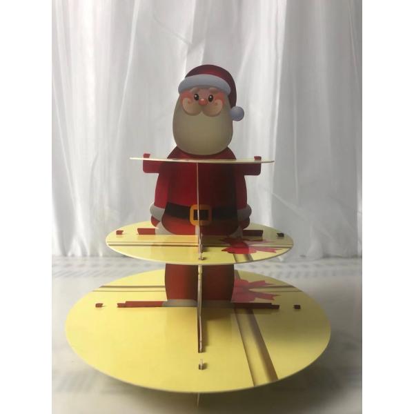 FDA Christmas Party 3 Tier Dessert Cupcake Stand