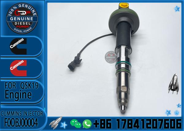 Original F00BJ00004 F00BJ00005 Fuel Injector 2867149 2882079 with Short Cable QSK19T3 Auto Parts