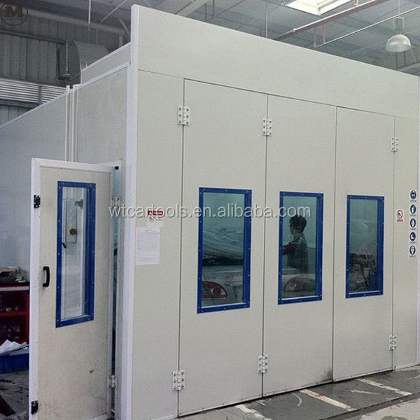 16KW LPG Burner Outdoor Automotive Paint Booth 380V With 24000 Air Flow