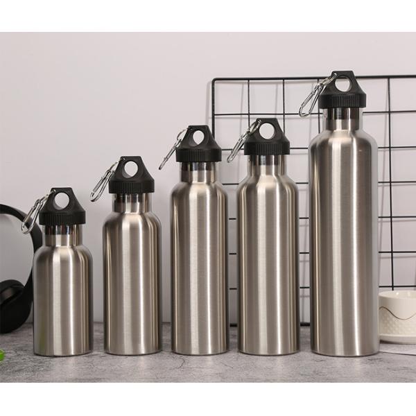 Custom Double Wall Insulated Water Bottle , Reusable Metal Sports Bottle