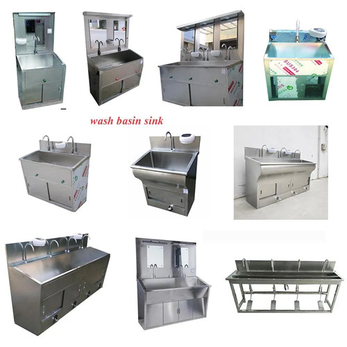 Stainless Steel Customized Size Hand Wash Sink With Soap Dispenser Included