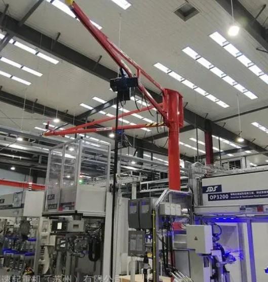 Yellow Double Arm Jib Crane 0.5t ~ 50t Load Capacity