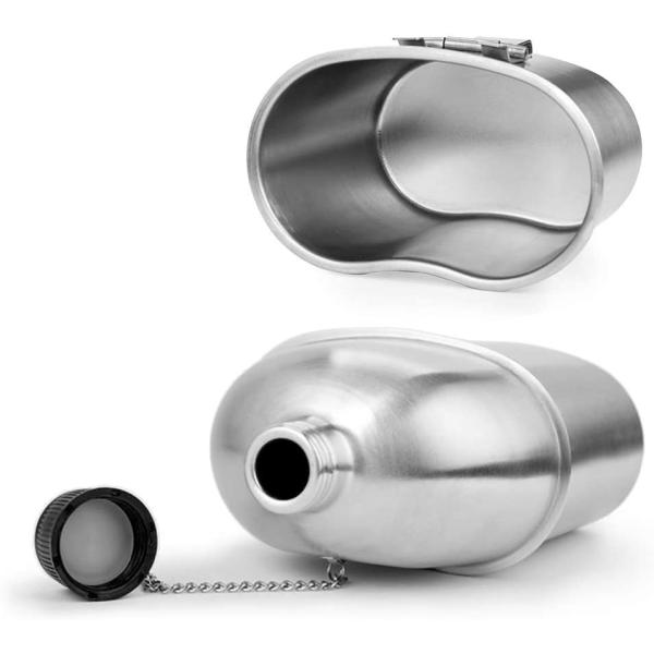 военный набор чашки буфета набора 1000ml 600ml буфета 2pcs алюминиевый