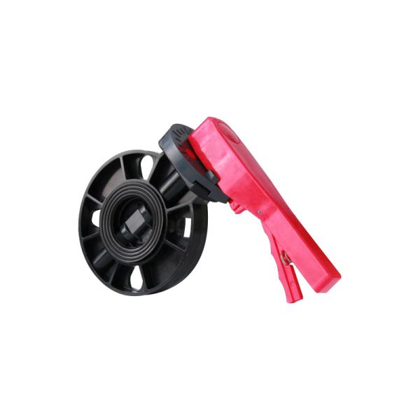 OEM UPVC Butterfly Valve DN 150 Double Flange Hydraulic Power for General Application
