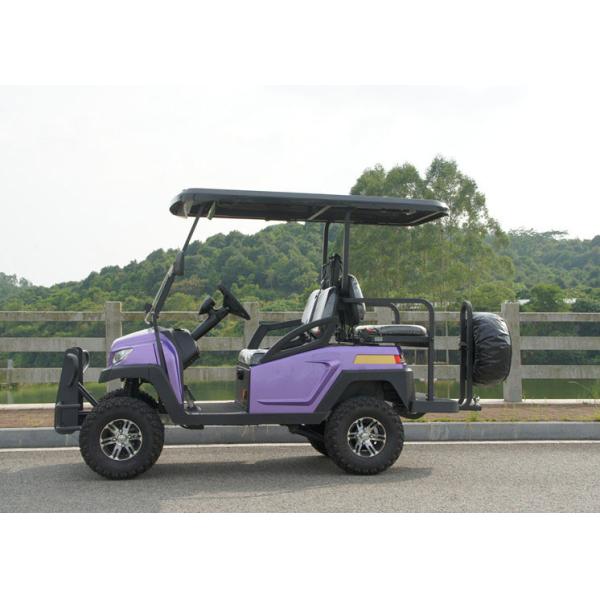 Energy Saving 4 Seater Battery Powered Car Golf Cart With Brake System