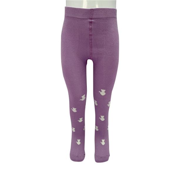 Baby Girls' Pantyhose Custom Printed Polyester Pile Yarn Tights with Cute Designs