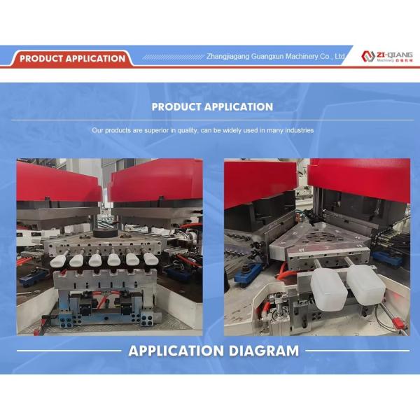 Large-scale Injection Blow Molding Machine with 200-1000 mm Opening Stroke 30kw Heating Power and 260 mm Stripping Stroke