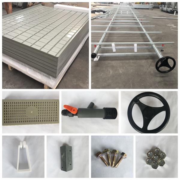 таблицы УЛЬТРАФИОЛЕТОВОЕ устойчивое 5x10 потока высоких в горшке заводов 6cm Hydroponic растут поднос