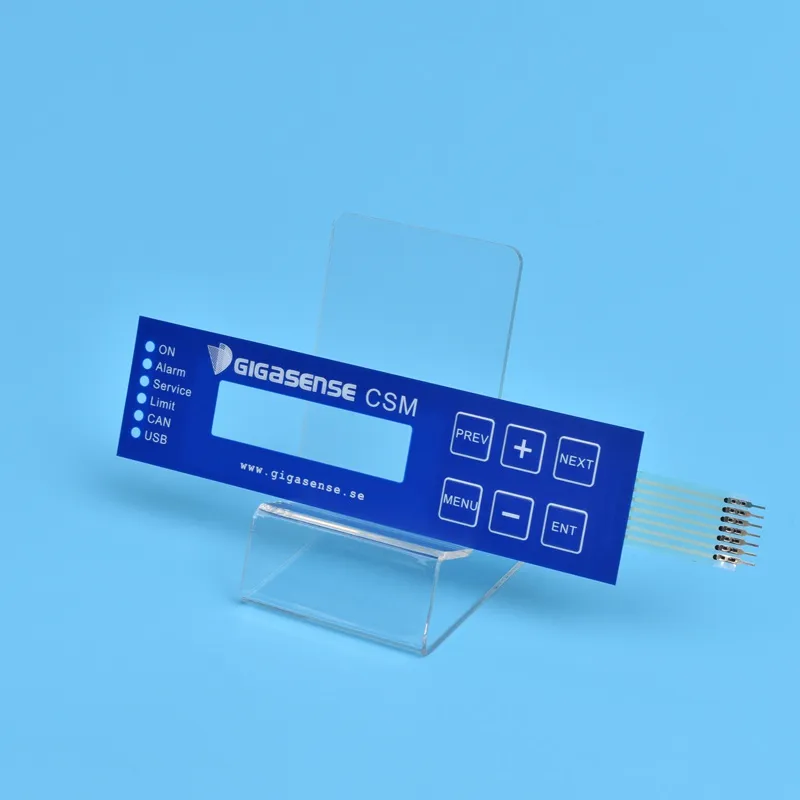High Sensitily Control Silicone Rubber Button Keypad Membrane Switch