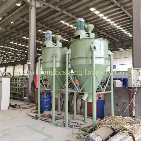 98% Purity Rubber Tires Recycling Machines For Nylon Fiber Separating