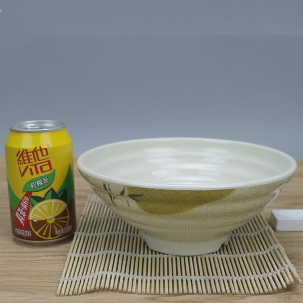 20.000kg Package Gross Weight Melamine Tilted Noodle Mixing Bowls Eco-Friendly Design