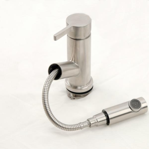 Pull out lavatory faucet kitchen mixer for 2 way using
