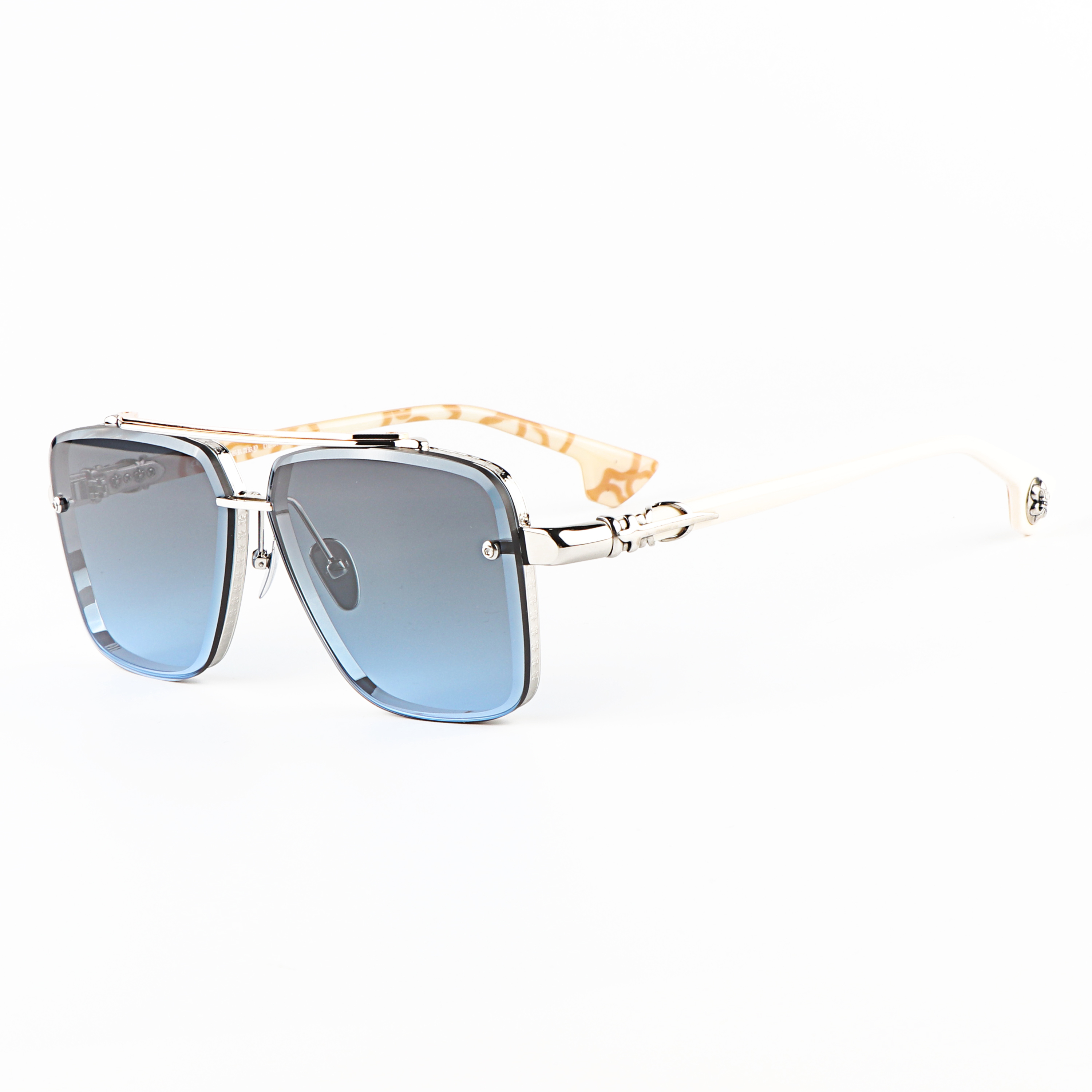 China Wholesaler 2025  New Oversized Special Uv protection Women Men pilot Designer Premium Parties Eyewear Side logo Sunglasses