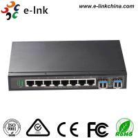 Commutateur Gigabit géré à 8 ports 10/100/1000M avec 2 emplacements SFP