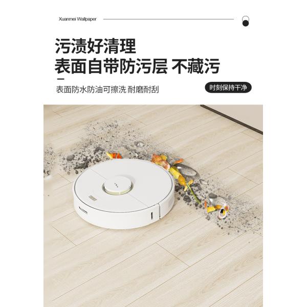 3D impermeable peeling y pegamento de pisos de PVC autoadhesivo azulejos de piso de vinilo