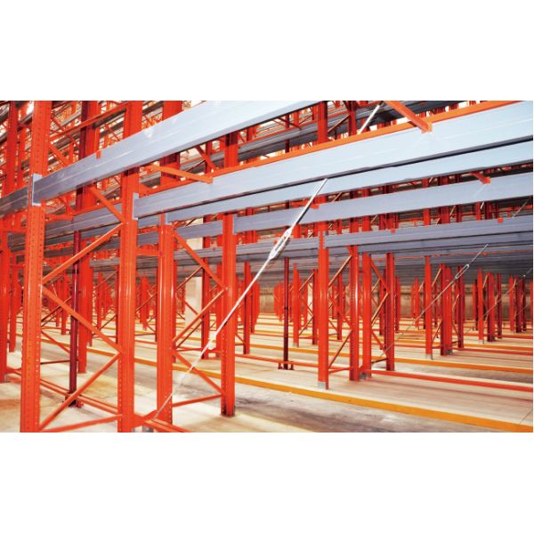 VNA Rack Very Narrow Aisle Heavy Duty Rack VNA Pallet Racking Warehouse Storage Rack with three way forklift