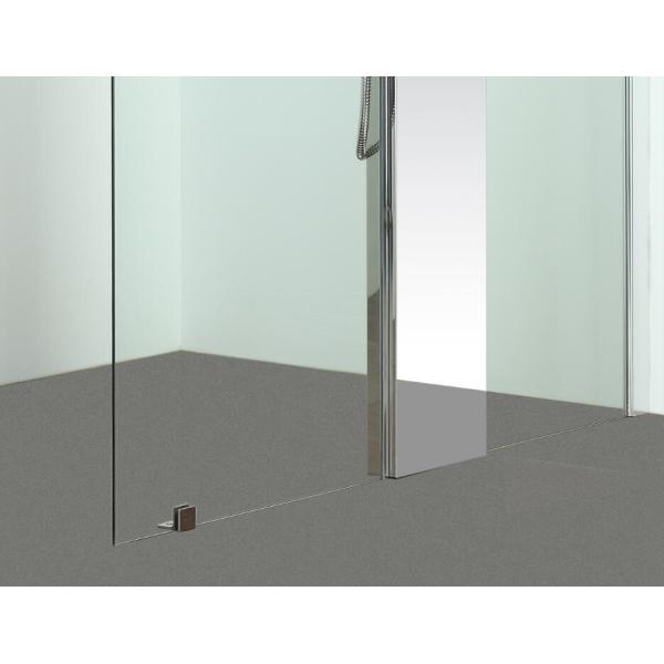 Профессиональная прогулка ванной комнаты в приложениях ливня, ясных стеклянных приложениях ливня