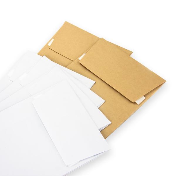 120gsm Kraft Paper Pocket Style Gusset Envelope for Express Packing Convenience