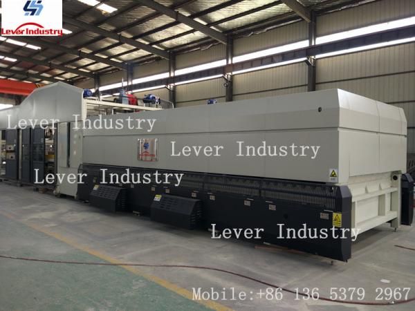 Double Curvature Bending Tempering Glass Toughening Furnace For Car Backlites