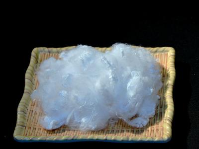 Regenerated Polyester Staple Fiber For Spinning PSF GRS Certified 1.4Dx38MM
