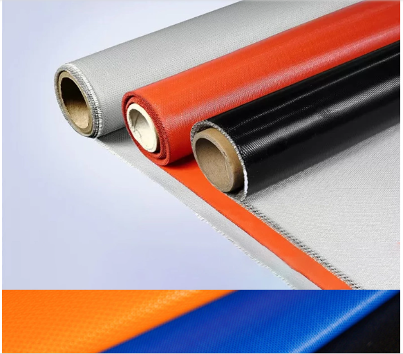 Double Side Silicone Coated Fiberglss Fabric Electric Insulation