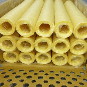 Salchichas de color natural comestibles Casillas de colágeno para salchichas fritas