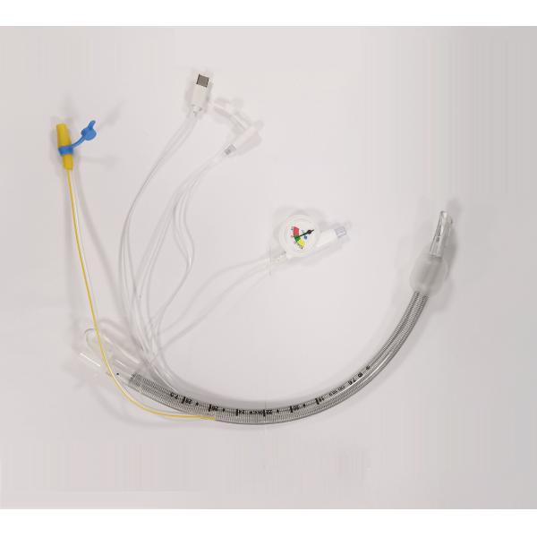 HD visual No DEHP Dispositivos de incubación ETT médicos con succión OEM ISO