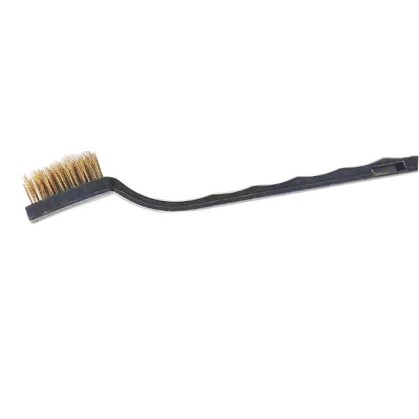 Escovas de fio de aço inoxidável Mini Clean Metal Bristle Toothbrush de 7 polegadas
