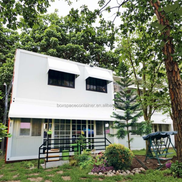 Boxspace Prefab Modular Homes 40ft Flat Pack Modular Stackable Container Homes Portable Homes 2 Bedroom Container House