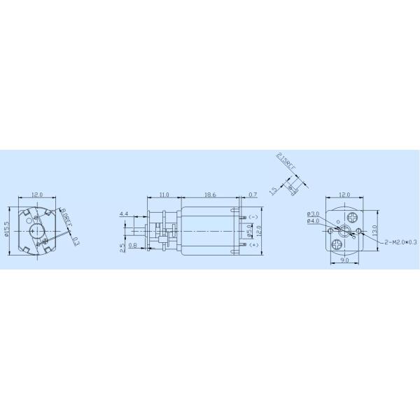 Hofon Motor High Torque Long Life DC Metal Gear Motor From China Manufacturer GM13-030SA