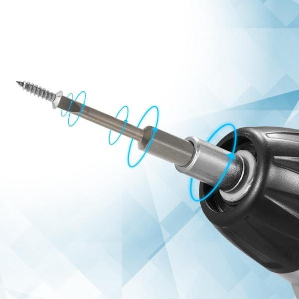 Heavy-Duty 4.0mm Flathead Driver | Precision Cabinetry & Fixture Slotted Bit (1/4 Hex)
