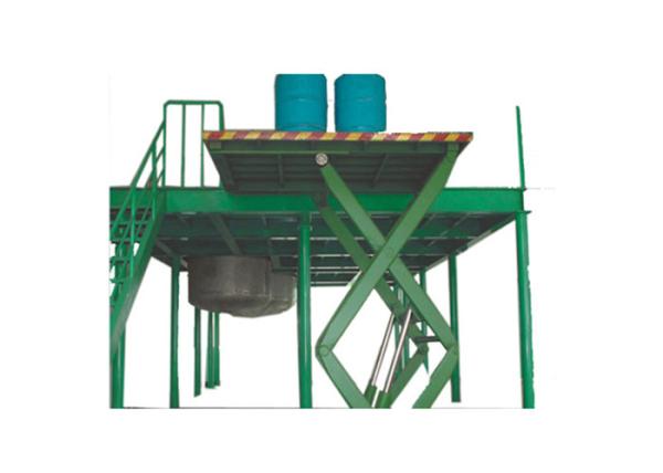 SJT Electric Scissors Lift Elevator Electric Stationary Double Scissor Hydraulic Working Platform Capacity 2 Ton-5 Ton