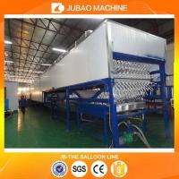 Lote material del globo de goma semiautomático durable del látex de caucho que lixivia precio de fábrica de máquina