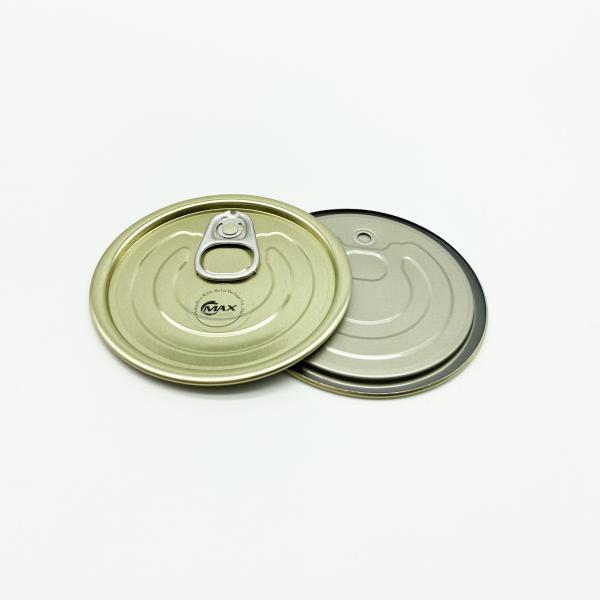 Aluminum Easy Open Ends Customized thickness and color food safety grade lacquer BPA FREE, for canned food